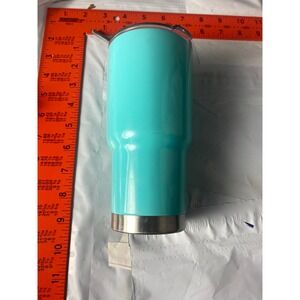 RTIC 30 oz Stainless Steel Tumbler Aqua Teal Insulated Travel Mug with Straw Lid